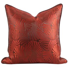Green Wine Red Silver Grey PillowCase American Throw Pillow (Option: New Wine Red-Pillow-50x50cm)