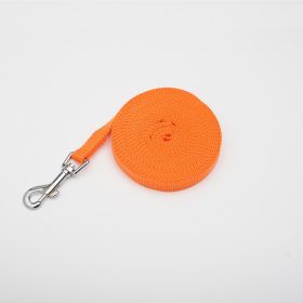 Pet Polyester Tracking Lead Rope (Option: Orange-4.5mX1.6cm)