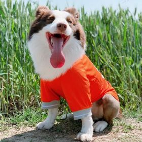 Summer Dog Thin Pet Clothing Vest (Option: 23Orange-5XL)