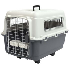 Plastic Dog IATA Airline Approved Kennel Carrier, Medium (size: 2XL)
