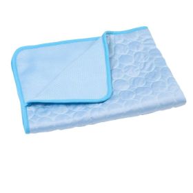 Home Car Pet Sofa Cushion (Option: Light Blue-70x100cm)